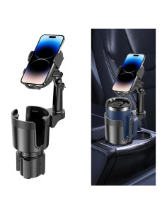 Soporte para Teléfono en Portavasos CAFORLANK Ajustable 360