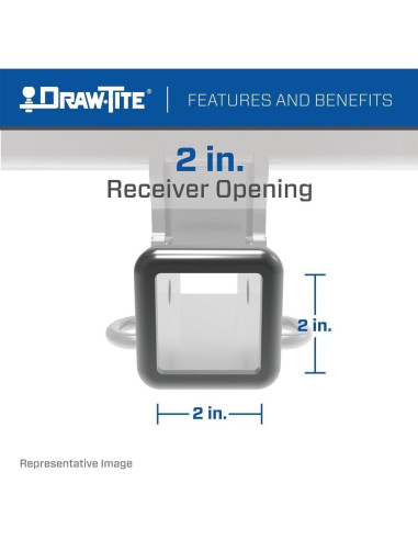 Enganche de Remolque Clase 4 Draw-Tite 76016 para Chevrolet Silverado 1500 y GMC Sierra 1500