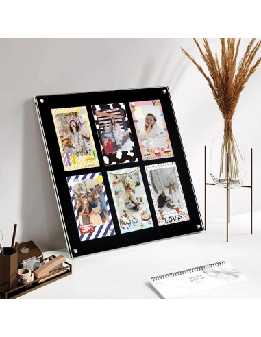 30 Stickers de Bordes para Fotos HIYQIN 2x3 Coloridos