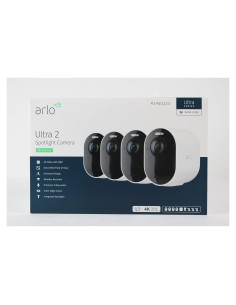 Sistema de Seguridad Inalámbrico Arlo Ultra 2 - 4 Cámaras 4K