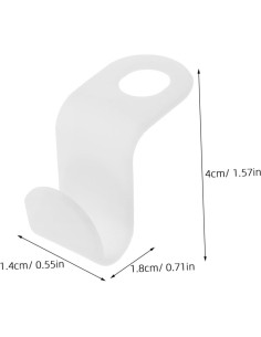 Ganchos Conectores para Perchas Amosfun 50pcs Blanco 2