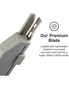 Cuchillas de Afeitar Supply Platinum - 8 Cuchillas de Titanio 2