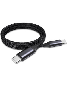 Cable BoxWave USB-C a USB-C 100W 1m Carga Rápida Trenzado 2
