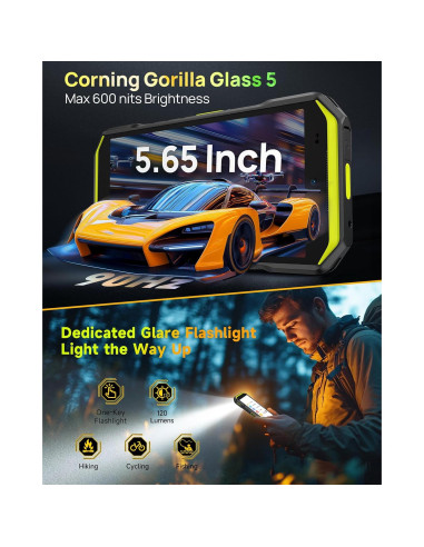 Ulefone Armor X32 Pro 5G Teléfono Resistente 16GB/256GB Negro