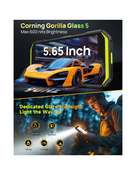 Ulefone Armor X32 Pro 5G Teléfono Resistente 16GB/256GB Negro