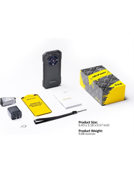 Ulefone Armor X32 Pro 5G Teléfono Resistente 16GB/256GB Negro