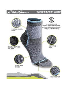 Calcetines Dura Dri para Mujeres Eddie Bauer - 6 Pares Medianos 2