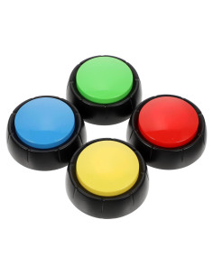 Botones Interactivos para Perros Milisten - 4 Pcs Entrenamiento