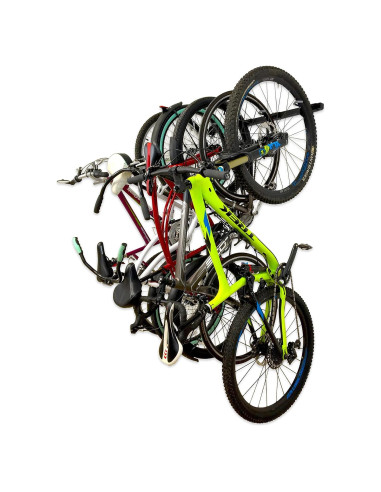 Soporte de Bicicletas StoreYourBoard para 5 Bicicletas - Montaje en Pared Ajustable
