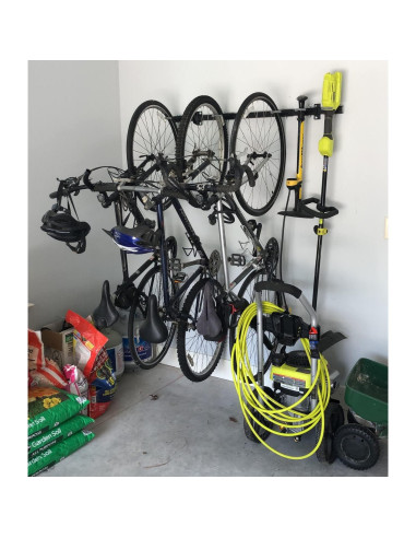 Soporte de Bicicletas StoreYourBoard para 5 Bicicletas - Montaje en Pared Ajustable