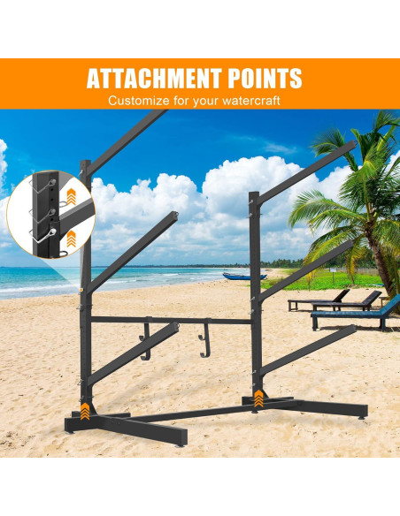 Soporte para Kayak GLIMOVA de 3 Capas Alta Resistencia