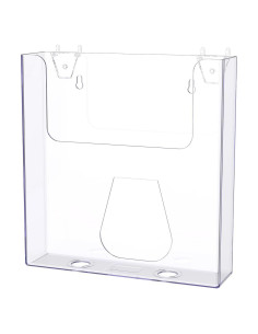 Soporte de Literatura Acrílico Transparente 22.9x25.4 cm Marketing Holders