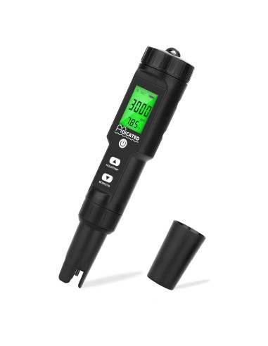 Probador Digital de Salinidad HOICATED 0-9999ppm para Piscinas