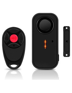 Alarma Inalámbrica de Puerta NineLeaf con Control Remoto 108dB