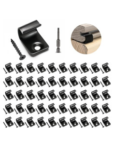 Clips de Inicio URABLAZ para Deck - 50 Clips + 52 Tornillos Torx