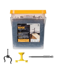 Clip de Borde Oculto CAMO 0344356 para Decks - 900 Unidades