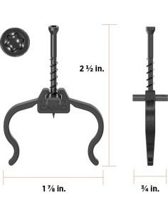 Clip de Borde Oculto CAMO 0344356 para Decks - 900 Unidades 2