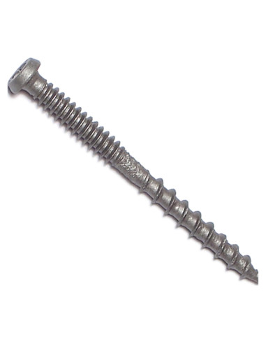 Tornillos para Deck Hard-to-Find Fastener 10 x 63.5 mm Gris - 25 Piezas