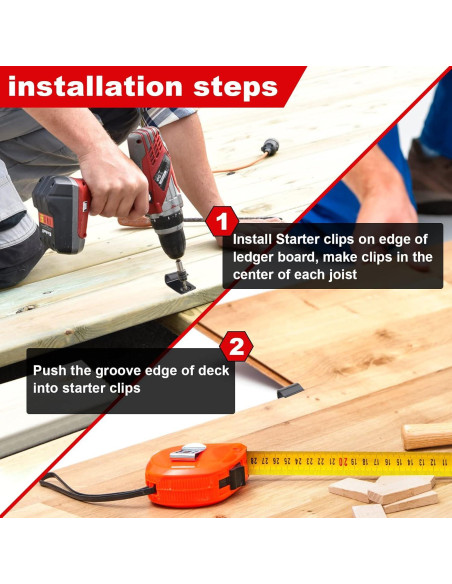 Clips de Inicio de Acero Inoxidable 304 Dunzy - 160 Piezas