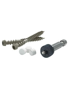 Tornillos para terraza FastenMaster 6.99 cm Acero al carbono 75 pcs