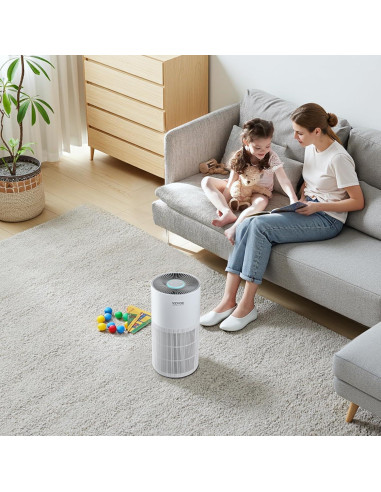 Purificador de Aire VEVOR Kalo 135 m/h HEPA para Hogar