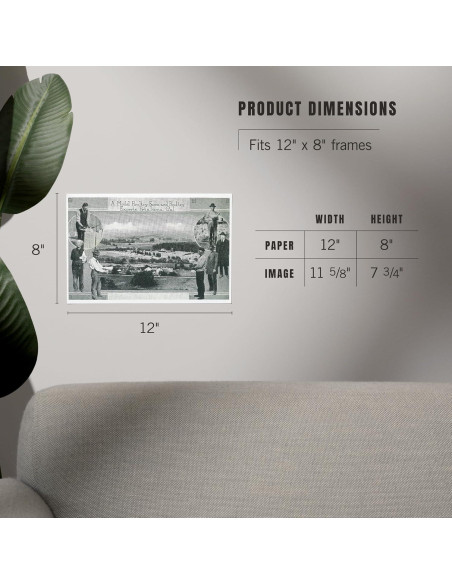 Impresión Artística Lantern Press 20x30 cm Ecológica