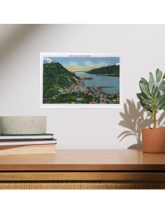 Impresión Artística Lantern Press 20x30 cm Juneau Alaska 2