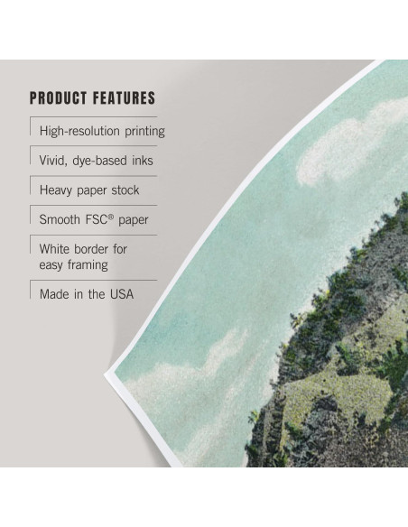 Impresión Artística Lantern Press 20x30 cm - Eldorado Springs