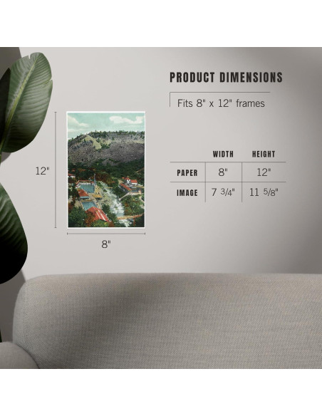 Impresión Artística Lantern Press 20x30 cm - Eldorado Springs