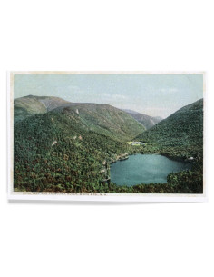 Impresión Artística Lantern Press 20x30 cm Montañas Blancas