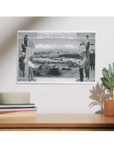 Impresión Artística Lantern Press 30x45 cm Aves Petaluma 2