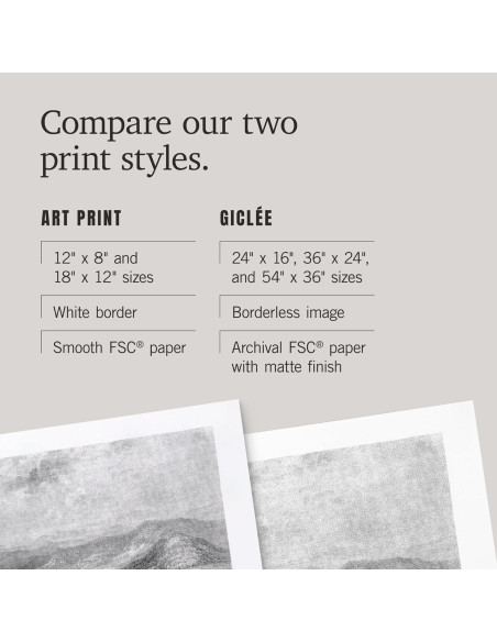 Impresión Artística 30x45 cm Lantern Press Lago Squam