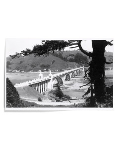 Impresión Artística Lantern Press 30.48x45.72 cm Puente Rouge