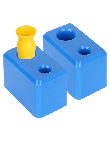 Soporte para Lentes de Contacto Samorillo - 2 Pack con Ayuda Sin Ventilación