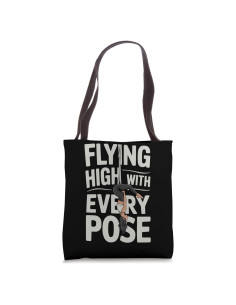 Bolsa Tote Yoga Aéreo Zen 40.64 cm con Asas de Algodón