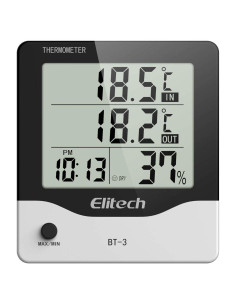 Higrómetro Termómetro Digital Elitech BT-3 Interior/Exterior