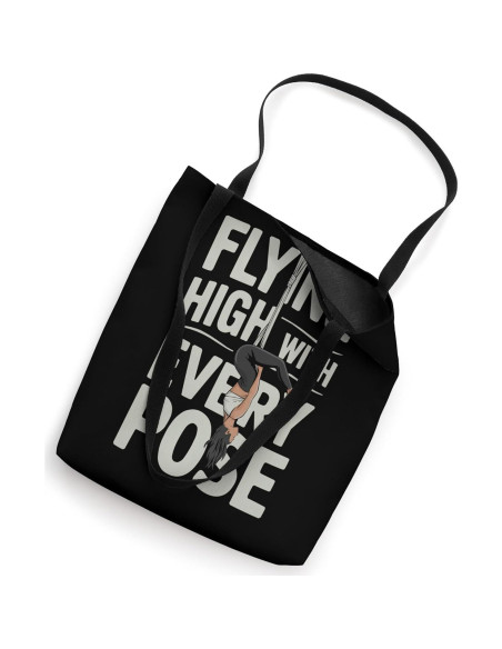 Bolsa Tote Yoga Aéreo Zen 40.64 cm con Asas de Algodón