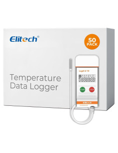 Registrador de Datos de Temperatura Elitech LogEt8TE -40 a 85C