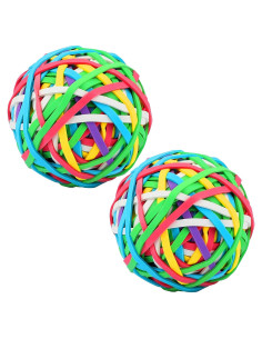 Paquete de 2 bolas de bandas elásticas Sesyomr - 300 piezas multicolor