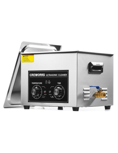 Limpiador Ultrasónico CREWORKS 15L 760W Digital con Calentador