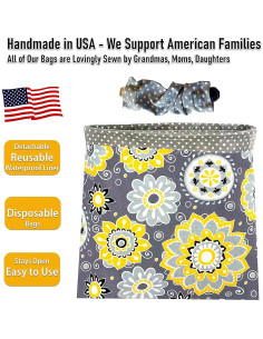 Bolsa de Basura para Auto NeatCarBags Morada Reutilizable 23x23cm 2