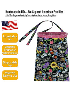 Bolsa de Basura para Auto NeatCarBags Grande Rosa Impermeable 2