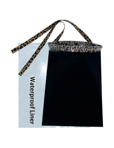 Bolsa de Basura para Auto NeatCarBags Leopardo Grande 33x23cm