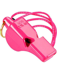 Silbato de Seguridad Fox 40 Mini Rosa 109 dB Compacto 2