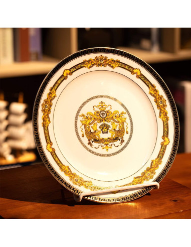 Paquete de 3 Soportes Plegables de Hierro Hotop 18.5x13 cm Blanco