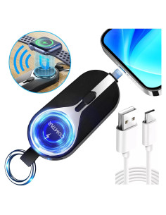 Cargador Inalámbrico Portátil COMTAR 2000mAh para Apple Watch