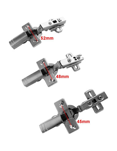 Amortiguadores de Cierre Suave LIKERAINY para Puertas de Muebles - 4 Piezas