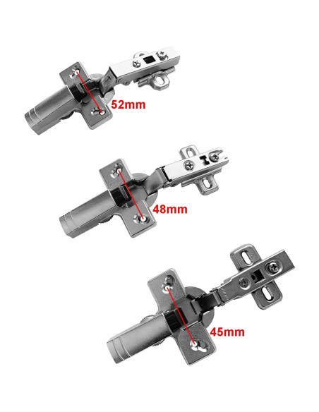 Amortiguadores de Cierre Suave LIKERAINY para Puertas de Muebles - 4 Piezas
