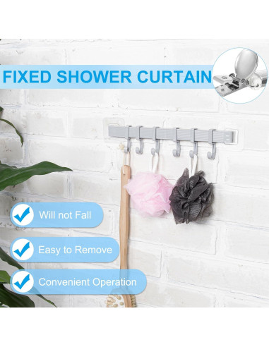 Clip de Toallas de Cocina PATIKIL - Paquete de 4, Blanco