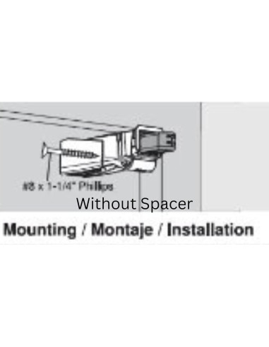 Kit de Cierre Suave Blum 971A para Puertas de Gabinete - 10 Unidades